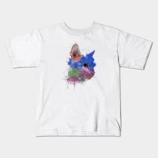 Watercolor Cat #2 Kids T-Shirt